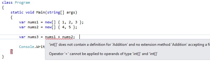 How to work with operator overloading in C#
